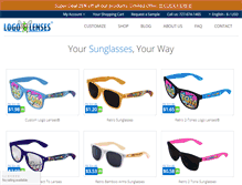 Tablet Screenshot of logolenses.com